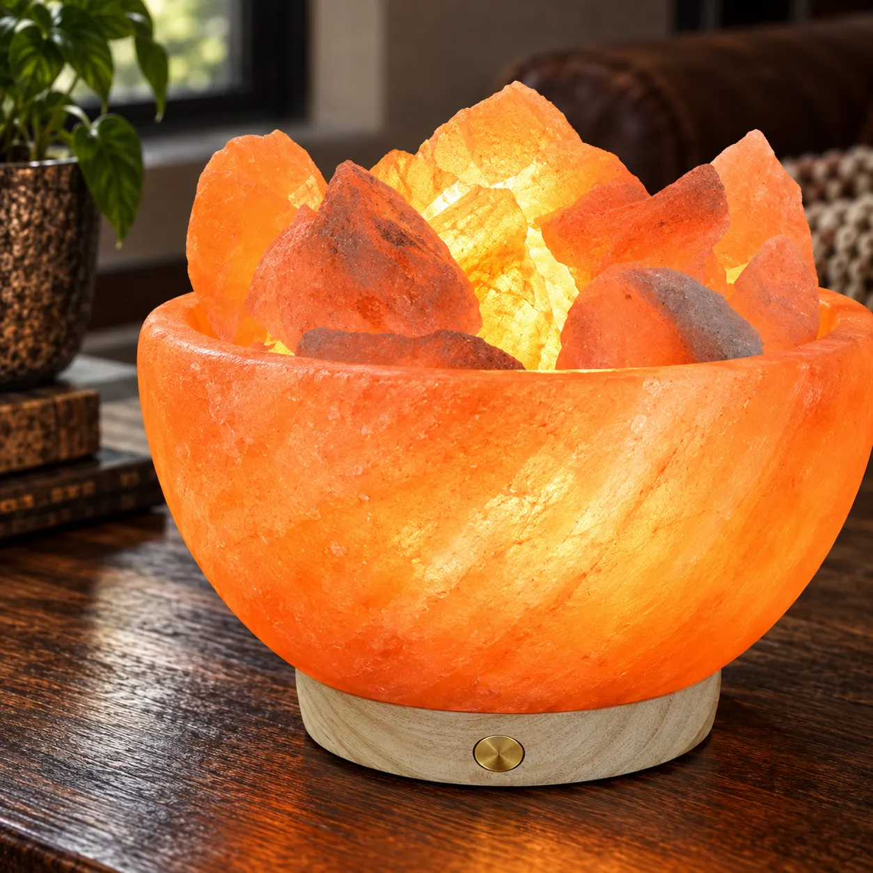 Amber Salt Bowl — photograph 3