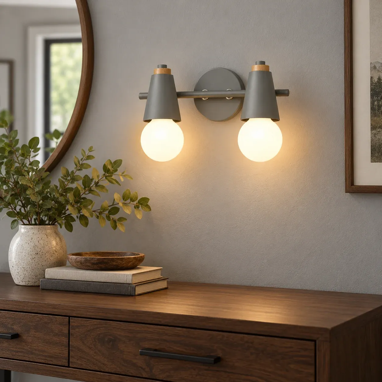 Aspen Twin Wall Light — photograph 1