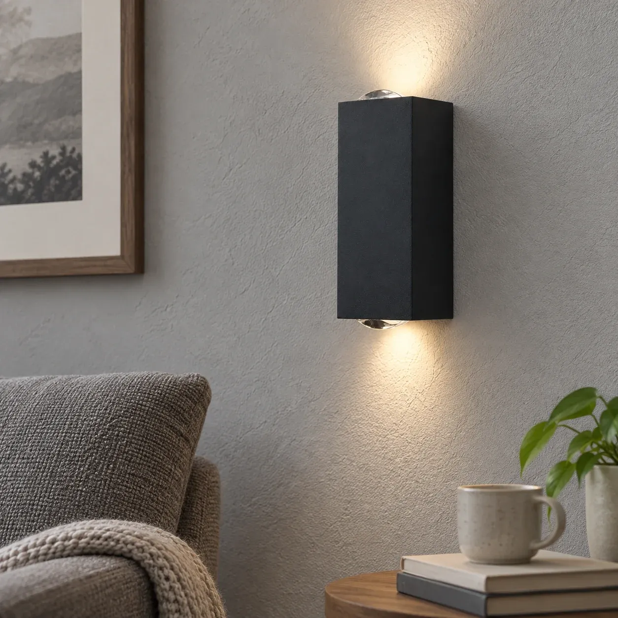Mistwood Beam Wall Light — photograph 1