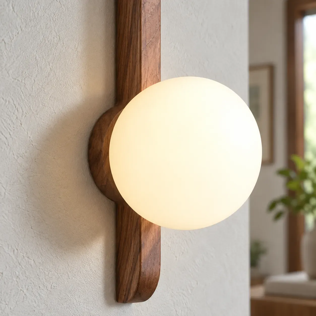 Fallow Globe Sconce — photograph 3