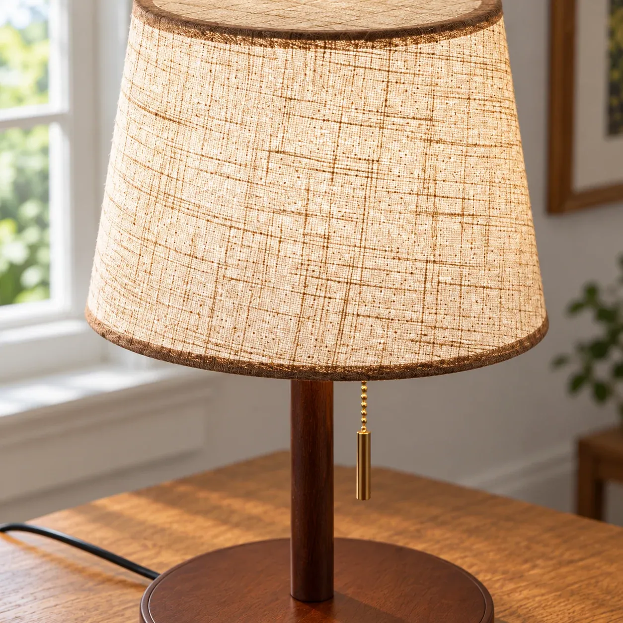 Dorian Linen Lamp — photograph 2