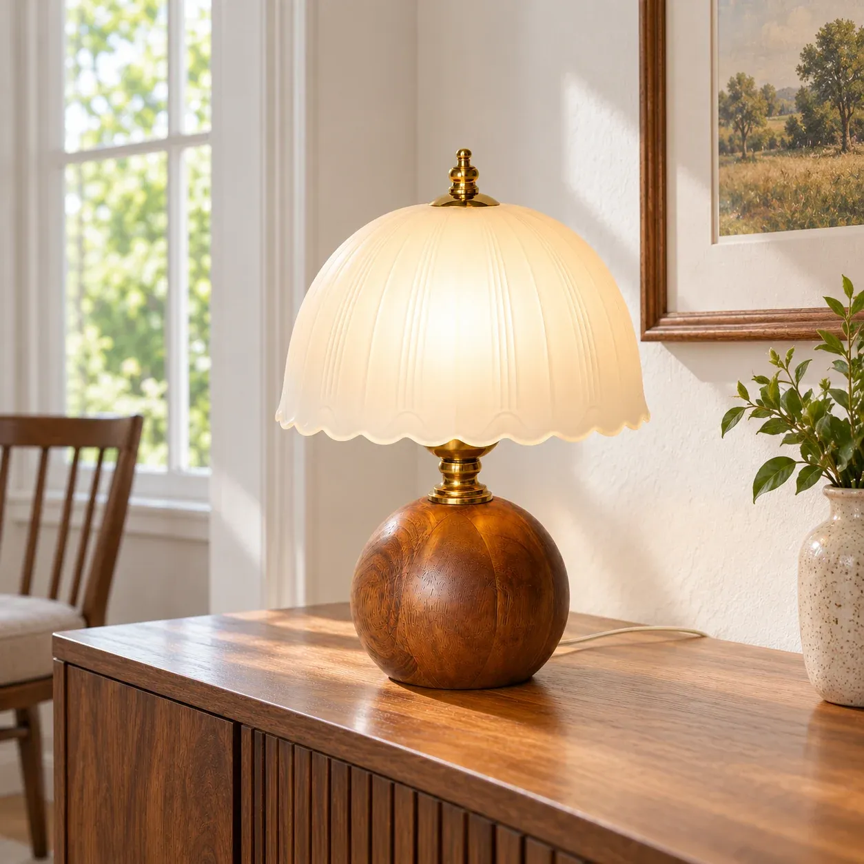 Linus Glass Lamp — photograph 3