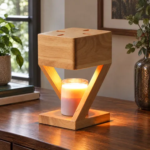 Oak Candle Warmer