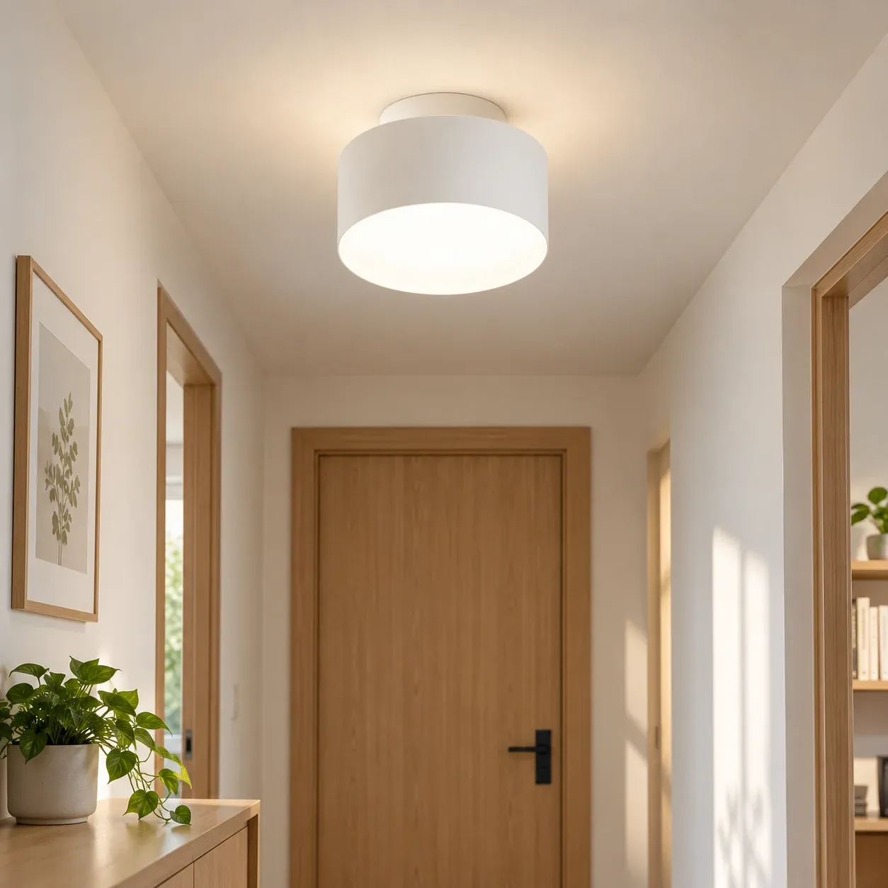 Stacked Cylinder Ceiling Light — photograph 1