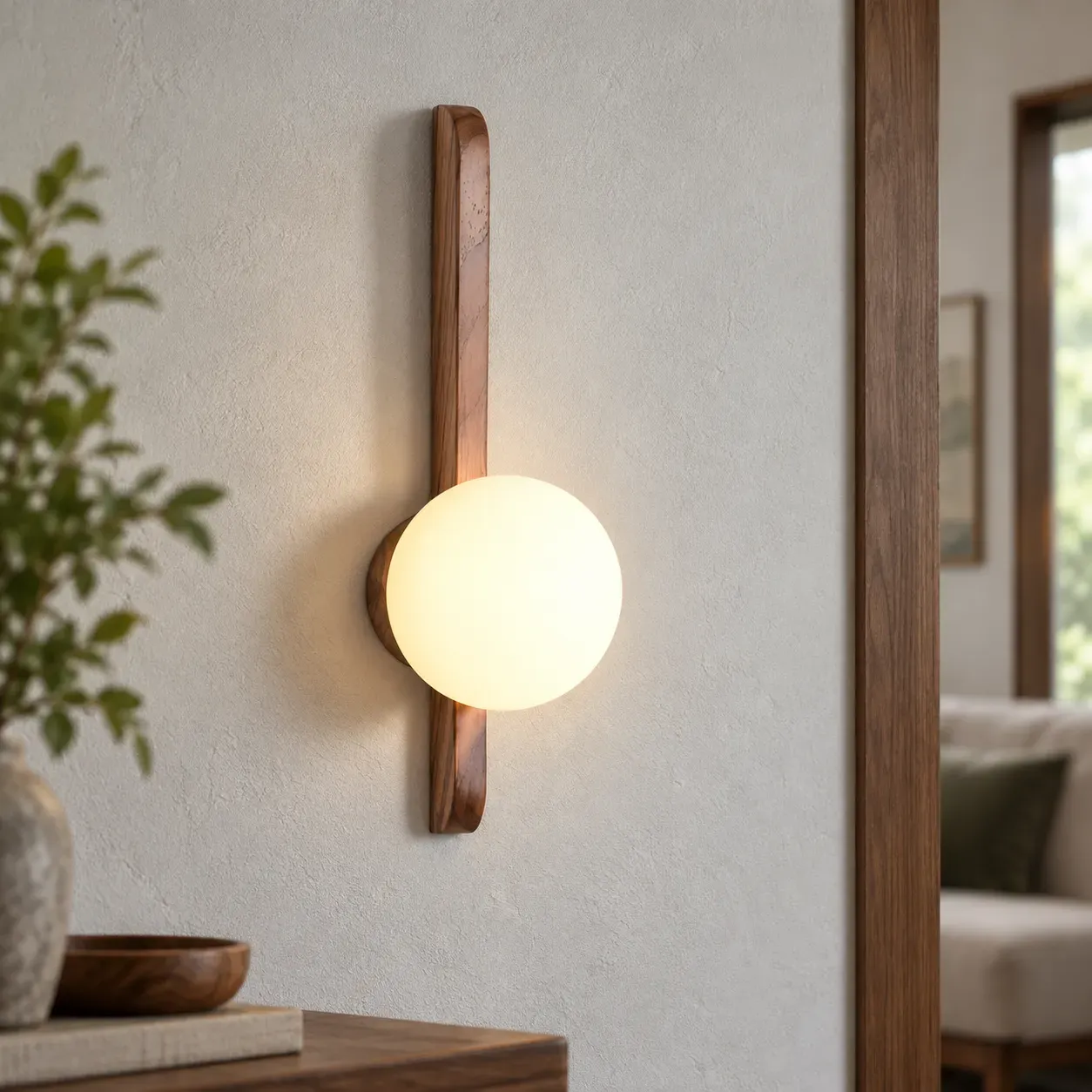 Fallow Globe Sconce — photograph 2