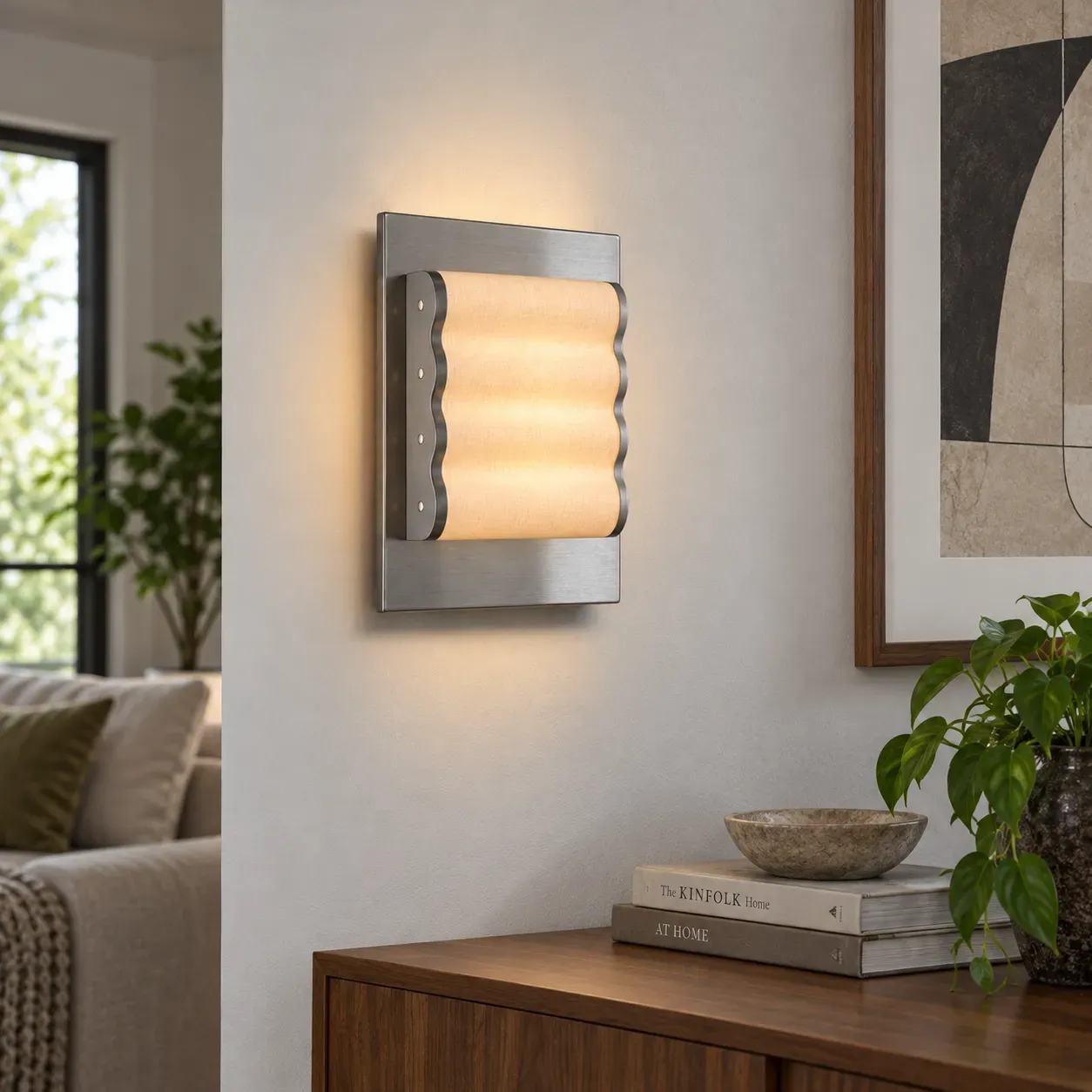Briar Ripple Sconce — photograph 1