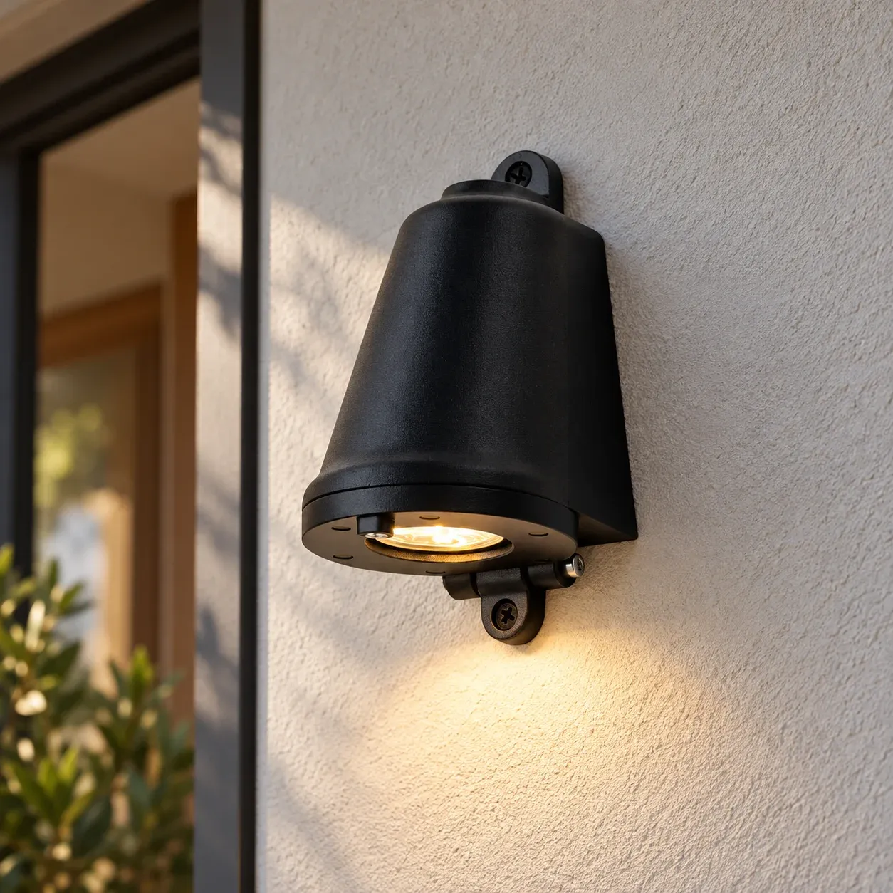 Black Bell Wall Light — photograph 1