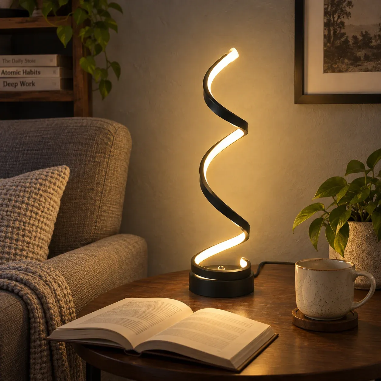 Eastwood Spiral Lamp — photograph 1