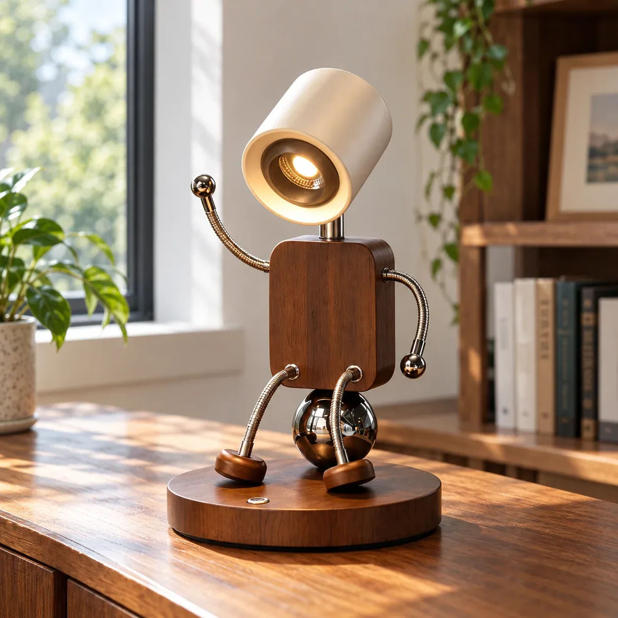Milo Robot Lamp — photograph 1