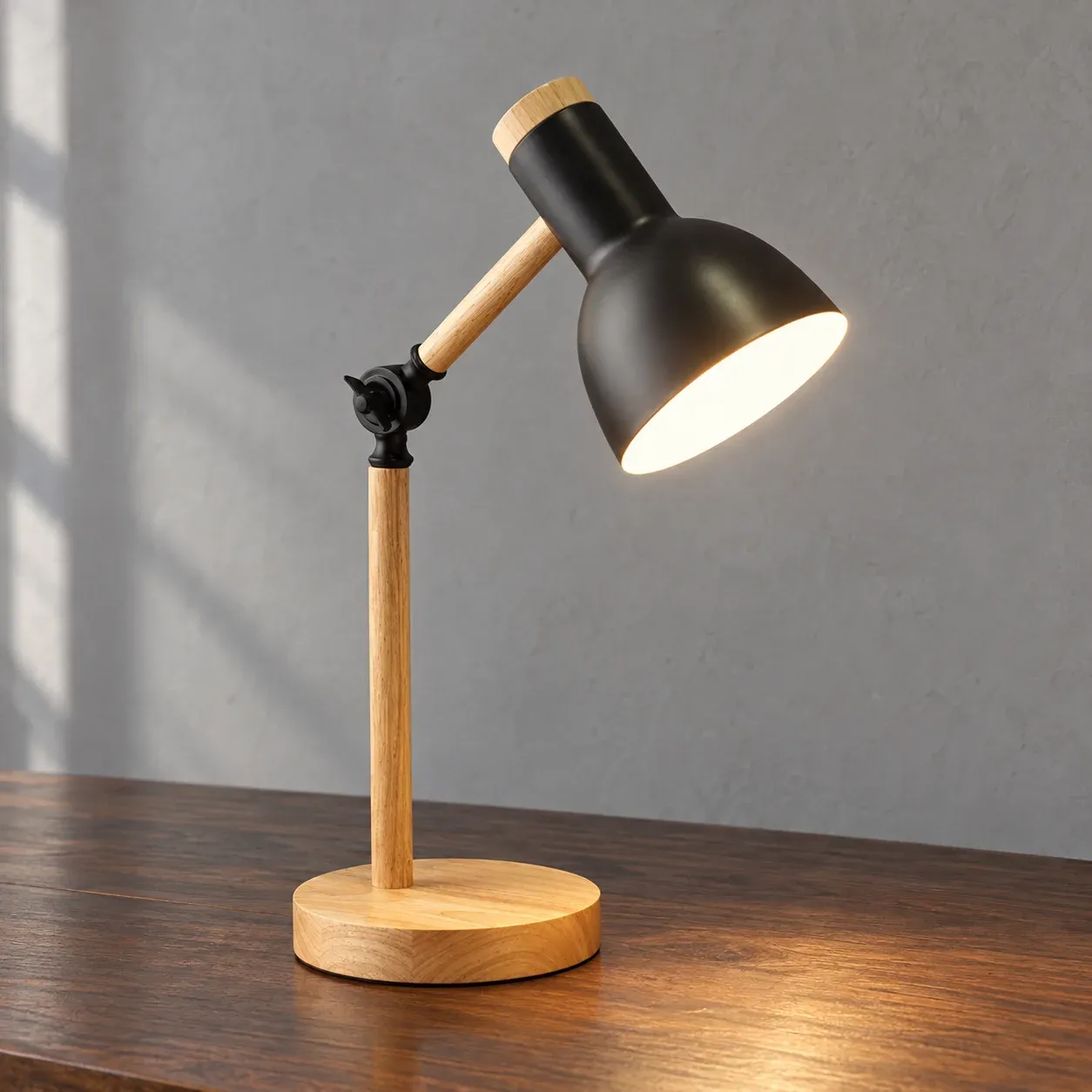 Ardmore Wood Desk Lamp — photograph 2