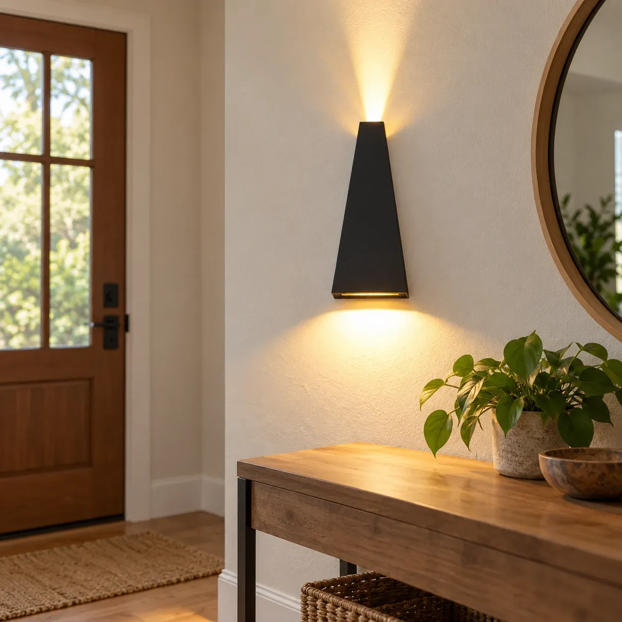 Tapered Up and Down Wall Light — photograph 1