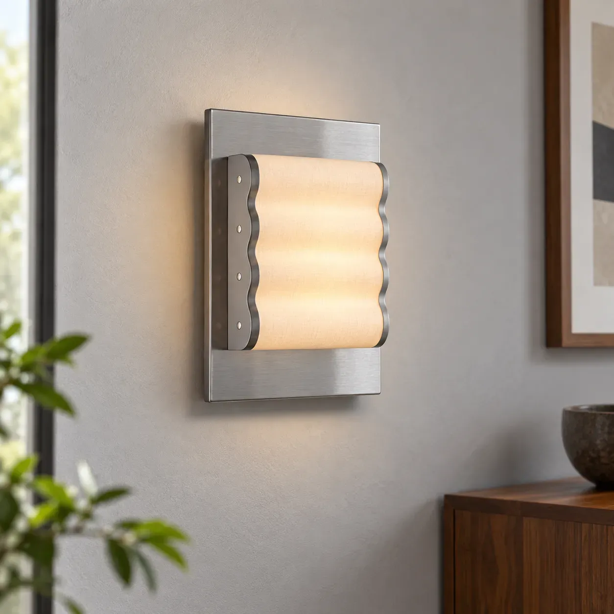 Briar Ripple Sconce — photograph 2