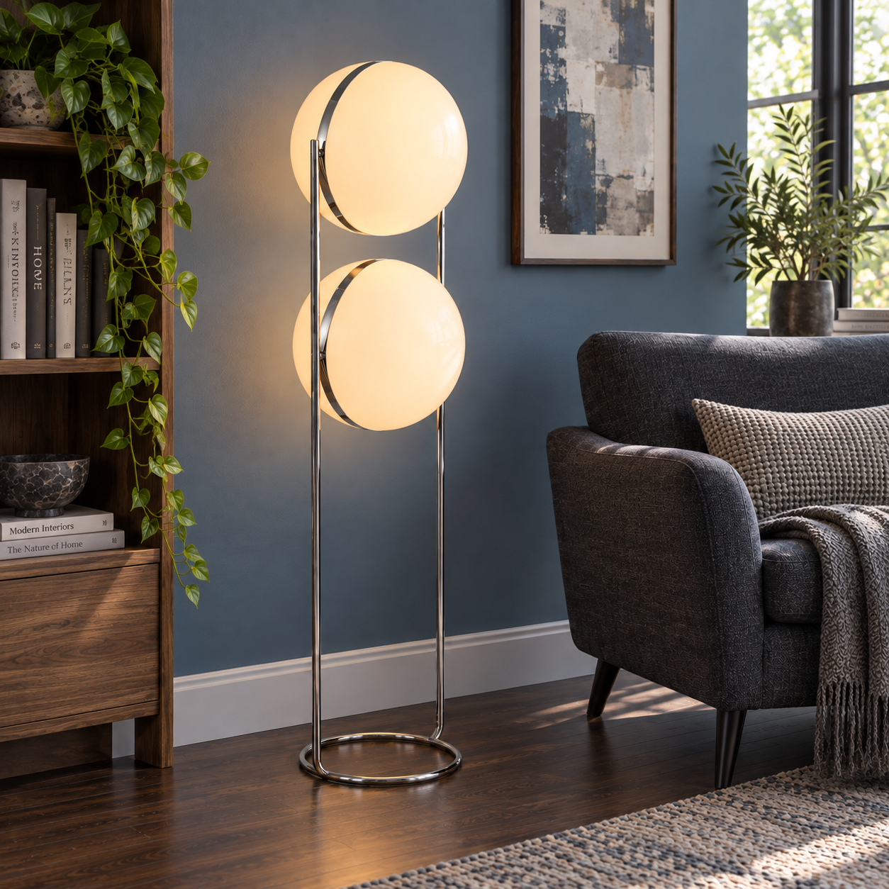 Twin Disc Floor Lamp — photograph 4