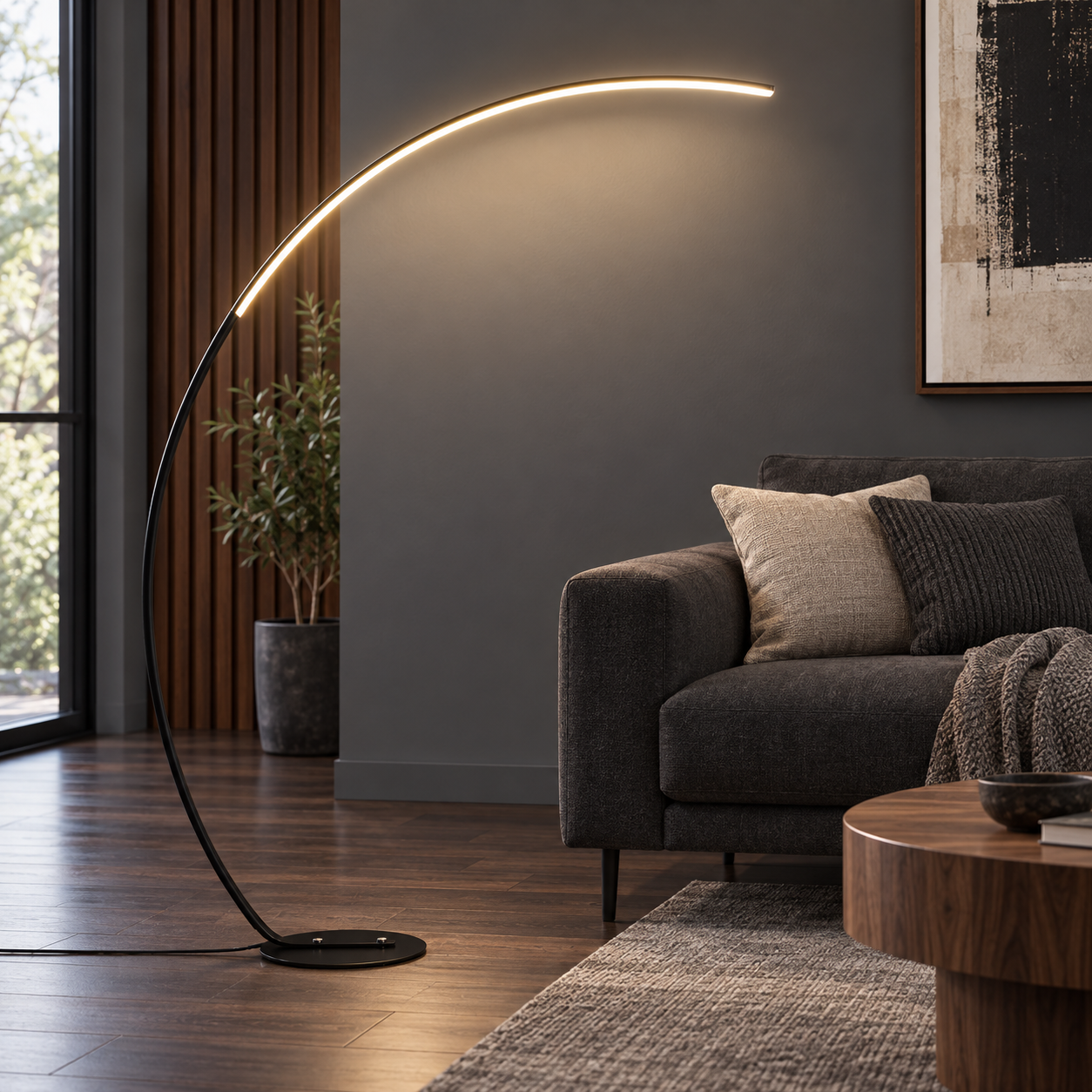 Crescent Floor Lamp — photograph 1